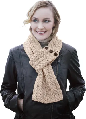 100% Merino Wool Loop Scarf for Women