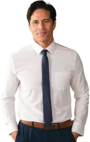 &COLLAR Slim Fit/Athletic Fit Long Sleeve Performance Men's Dress Shirt