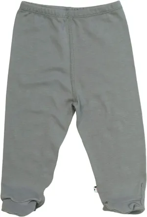 Babysoy Unisex Organic Baby Infant Footed Pants, Newborn Pants with Feet