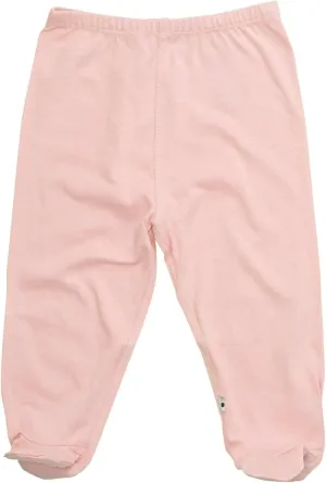 Babysoy Unisex Organic Baby Infant Footed Pants, Newborn Pants with Feet