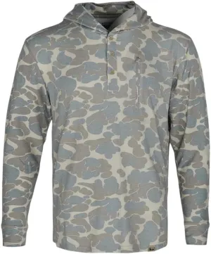 Banded Tec Casual Hooded Henley – Lightweight, Moisture-Wicking, Stretch Performance Hoodie