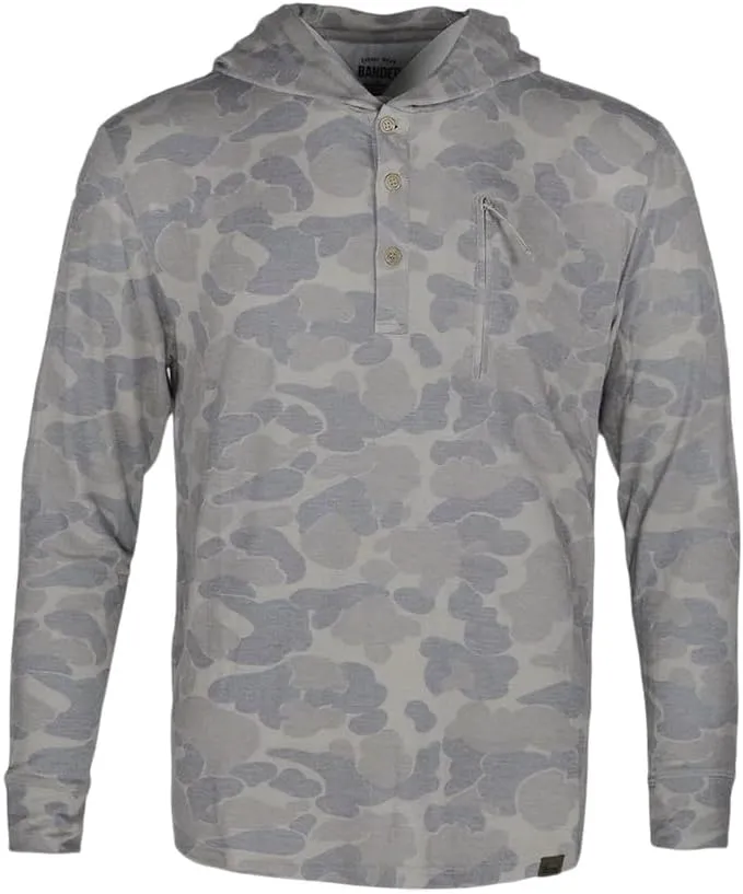 Banded Tec Casual Hooded Henley – Lightweight, Moisture-Wicking, Stretch Performance Hoodie