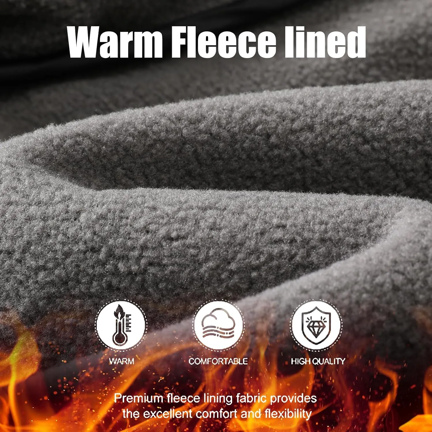 Boys Hiking Pants Waterproof, Fleece Lined Snow Pants Kids Tactical Cargo Pants, Rain Hunting Pants Youth
