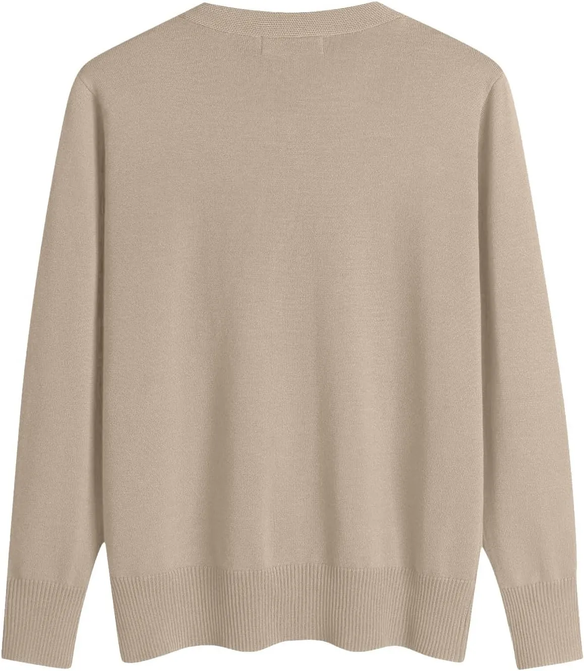Cashmere Sweaters for Women Long Sleeve Trendy V Neck Soft Warm Pullover Tops Lightweight Casual Wool Knitted Sweater