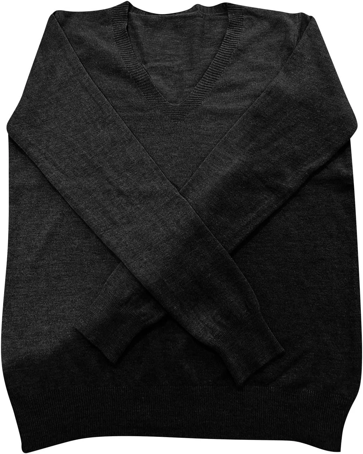 Cashmere Sweaters for Women Long Sleeve Trendy V Neck Soft Warm Pullover Tops Lightweight Casual Wool Knitted Sweater