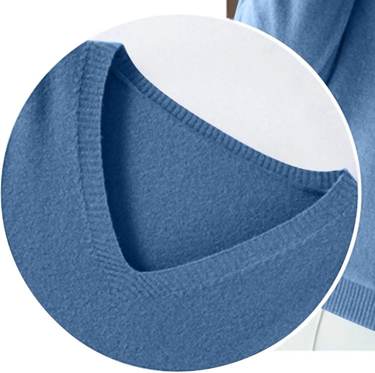 Cashmere Sweaters for Women V Neck Lightweight Knit Long Sleeve Shirts Soft Warm Pullover Tops Fuzzy Wool Sweaters