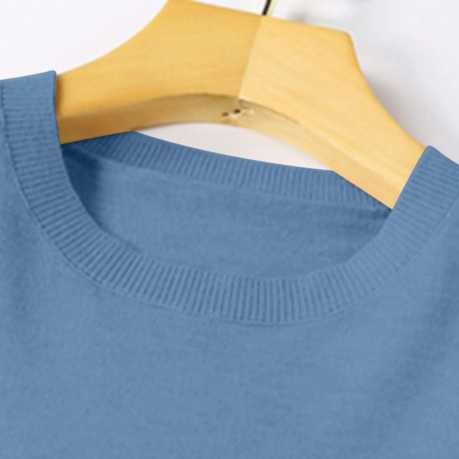 Cashmere Sweaters for Women Winter Long Sleeve Crewneck Pullover Sweater 2024 Fall Soft Basic Wool Knit Sweater