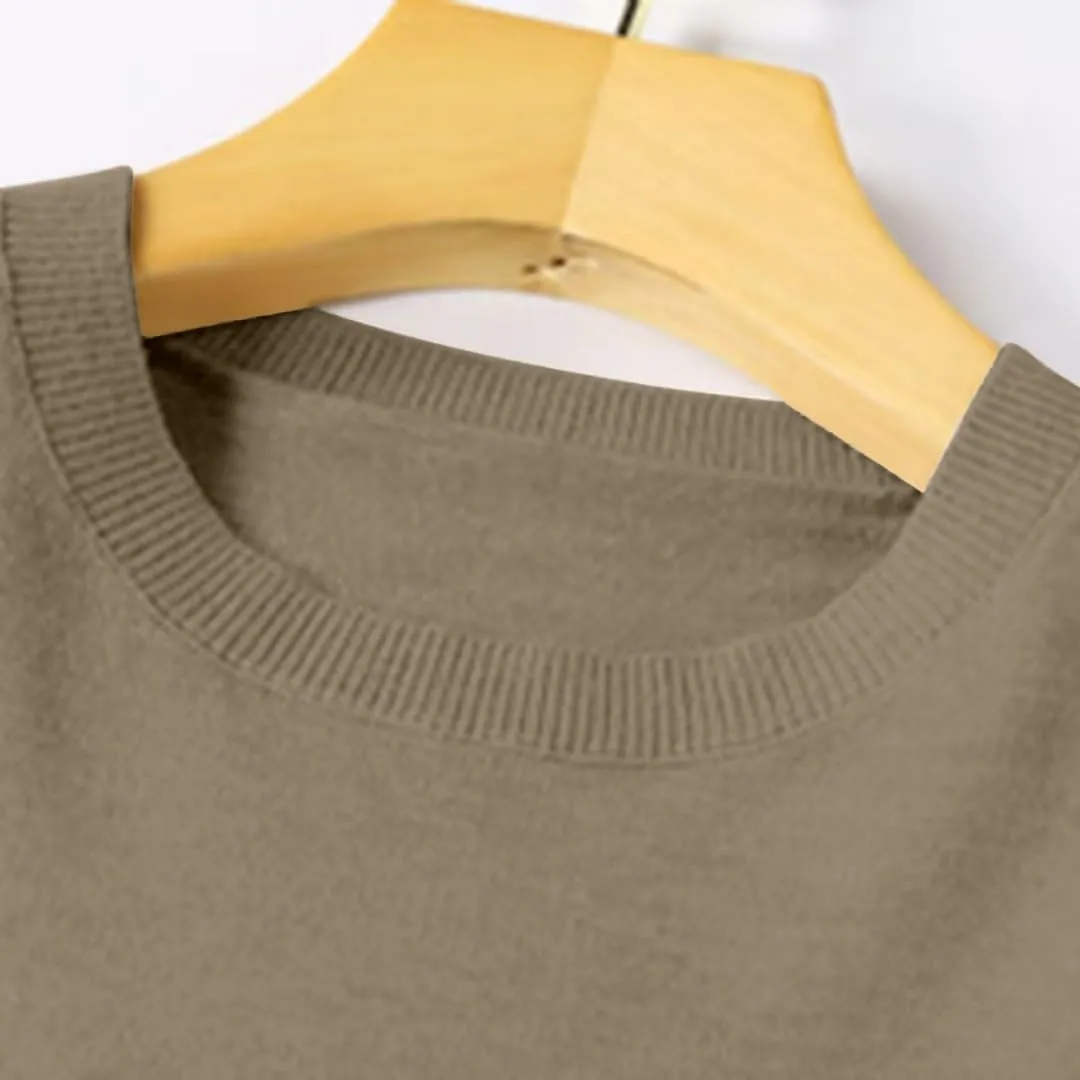 Cashmere Sweaters for Women Winter Long Sleeve Crewneck Pullover Sweater 2024 Fall Soft Basic Wool Knit Sweater