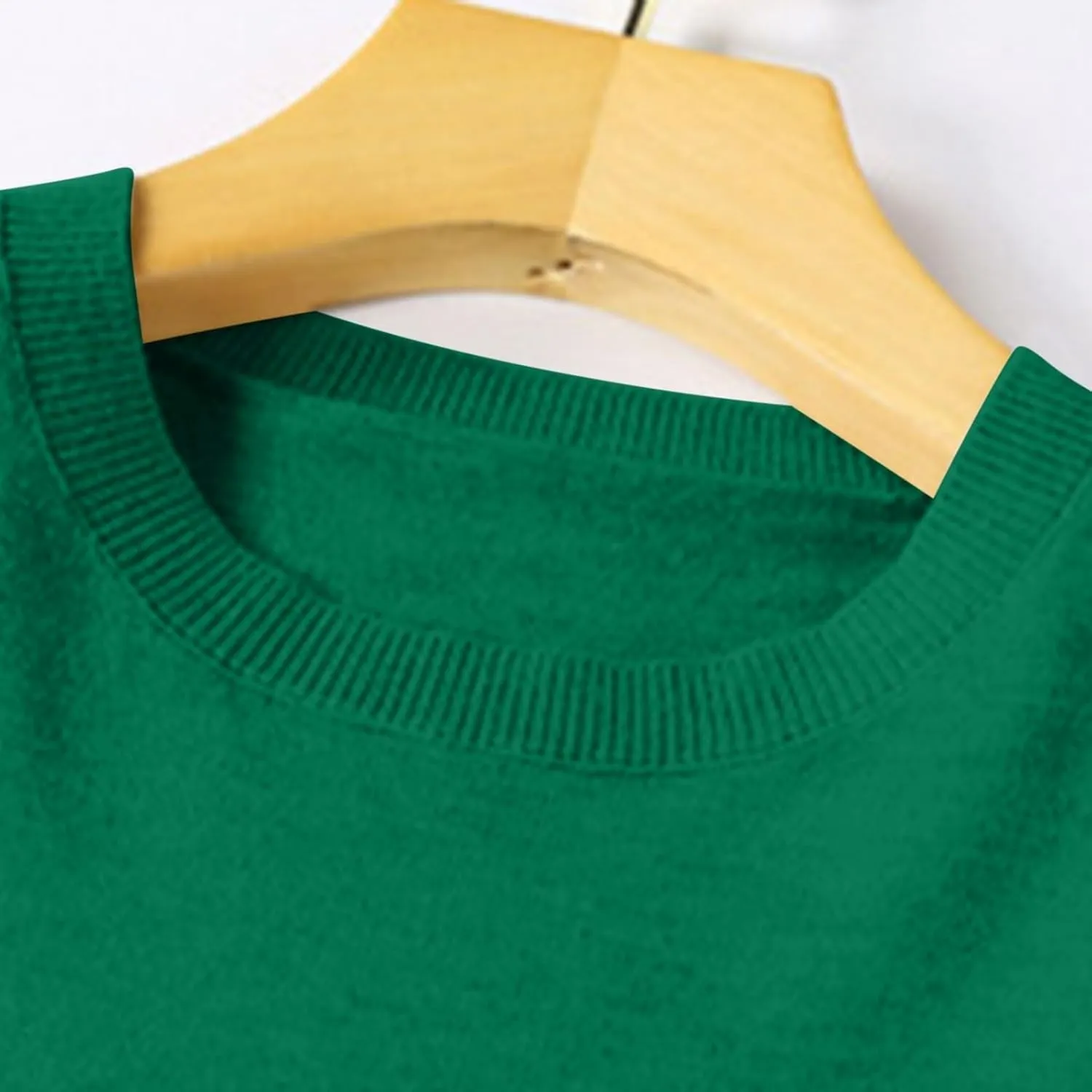 Cashmere Sweaters for Women Winter Long Sleeve Crewneck Pullover Sweater 2024 Fall Soft Basic Wool Knit Sweater