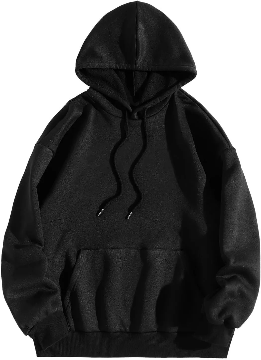 Cute Hoodie for Women 2024 Fall Winter Loose Fit Crew Neck Sweatshirts Long Sleeve Graphic Casual Outfit with Pockets