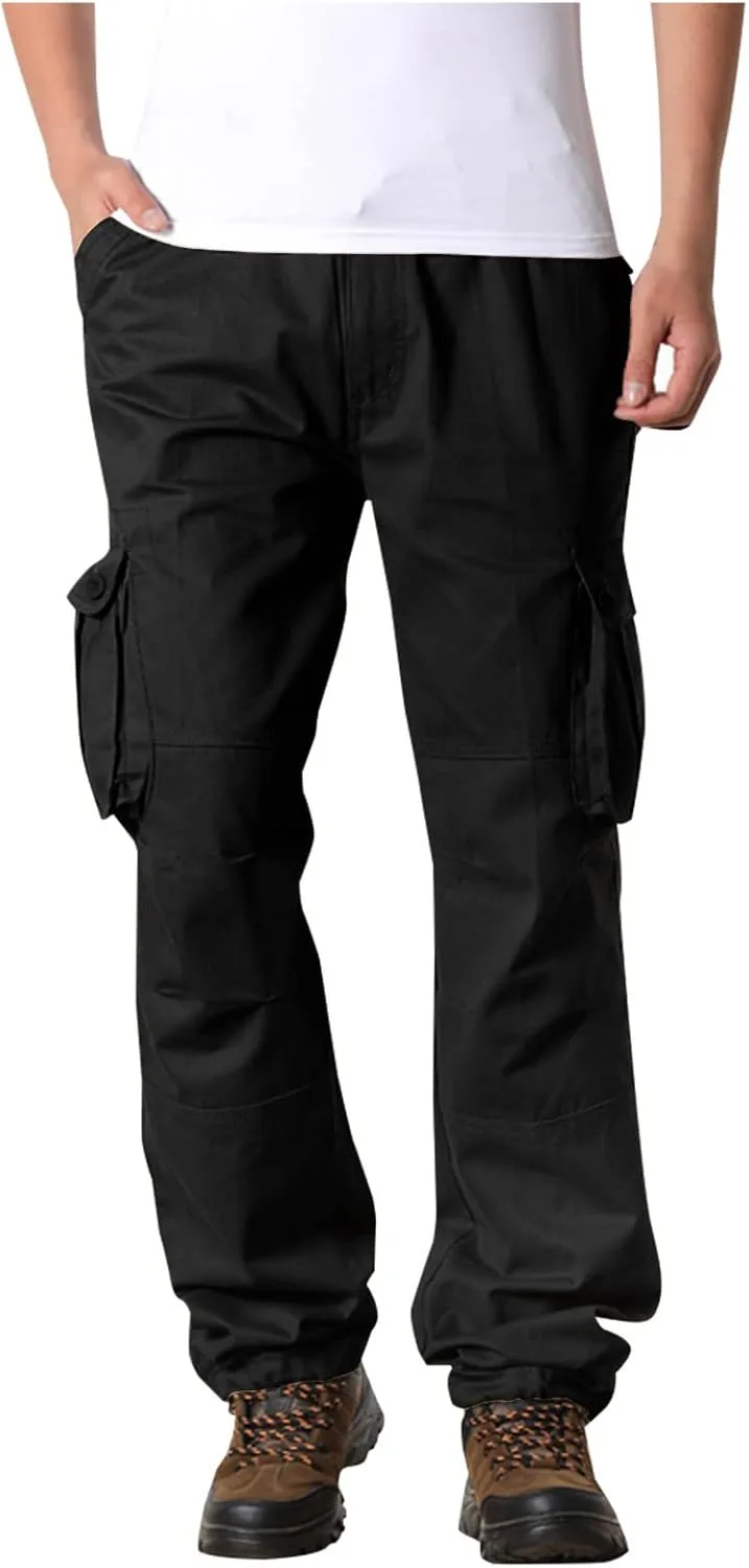 Dgoopd Tactical Work Pants for Men Waterproof Tactical Pants Tactical Pants Men Mens Cargo Pants Lightweight Hiking Pants