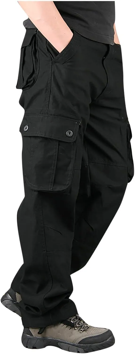 Dgoopd Tactical Work Pants for Men Waterproof Tactical Pants Tactical Pants Men Mens Cargo Pants Lightweight Hiking Pants