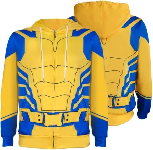 FINASKASU Cosplay Costume Hoodie Men - Zip Up Hoodie for Men
