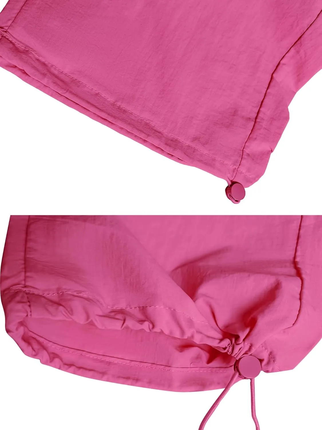 Girls Cargo Jogger Pants Parachute Y2K Trousers for Girls Quick-Dry 6-14Years