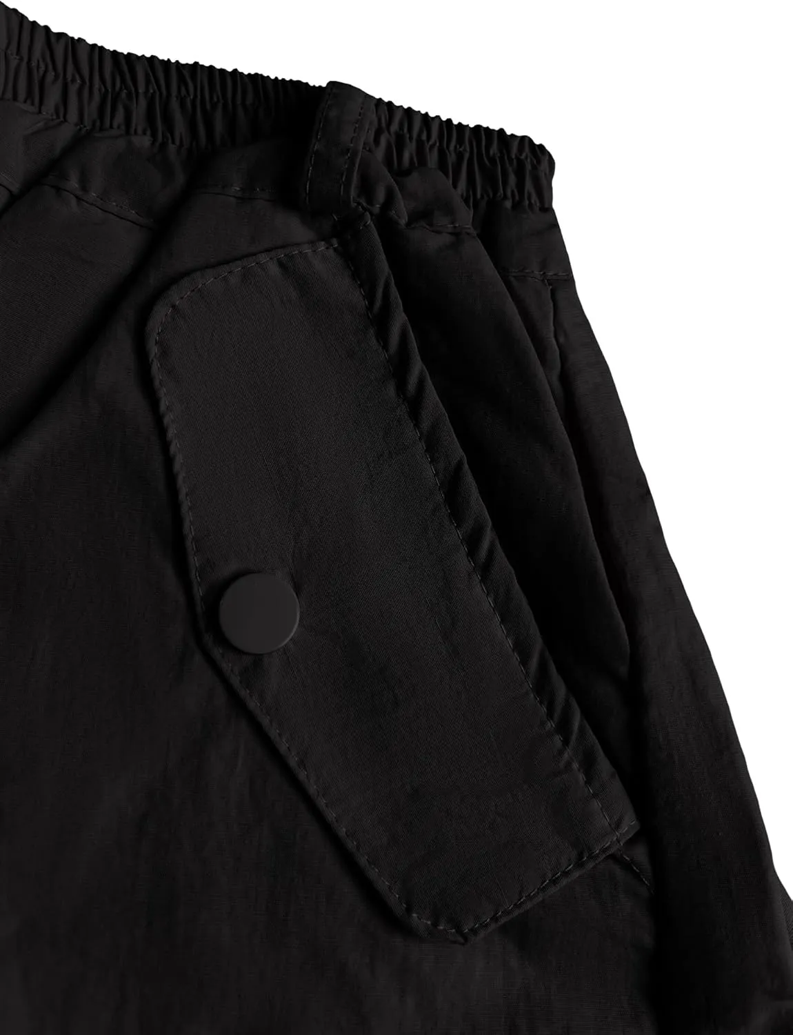Girls Cargo Jogger Pants Parachute Y2K Trousers for Girls Quick-Dry 6-14Years