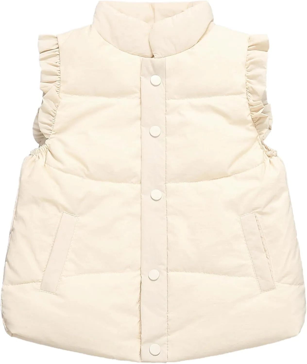 Happy Cherry Toddler Puffer Vest Coat Boys Girls Warm Down Waistcoat Outerwear Kids Fall Winter Sleeveless Jacket Gilet 2-9T