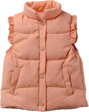 Happy Cherry Toddler Puffer Vest Coat Boys Girls Warm Down Waistcoat Outerwear Kids Fall Winter Sleeveless Jacket Gilet 2-9T