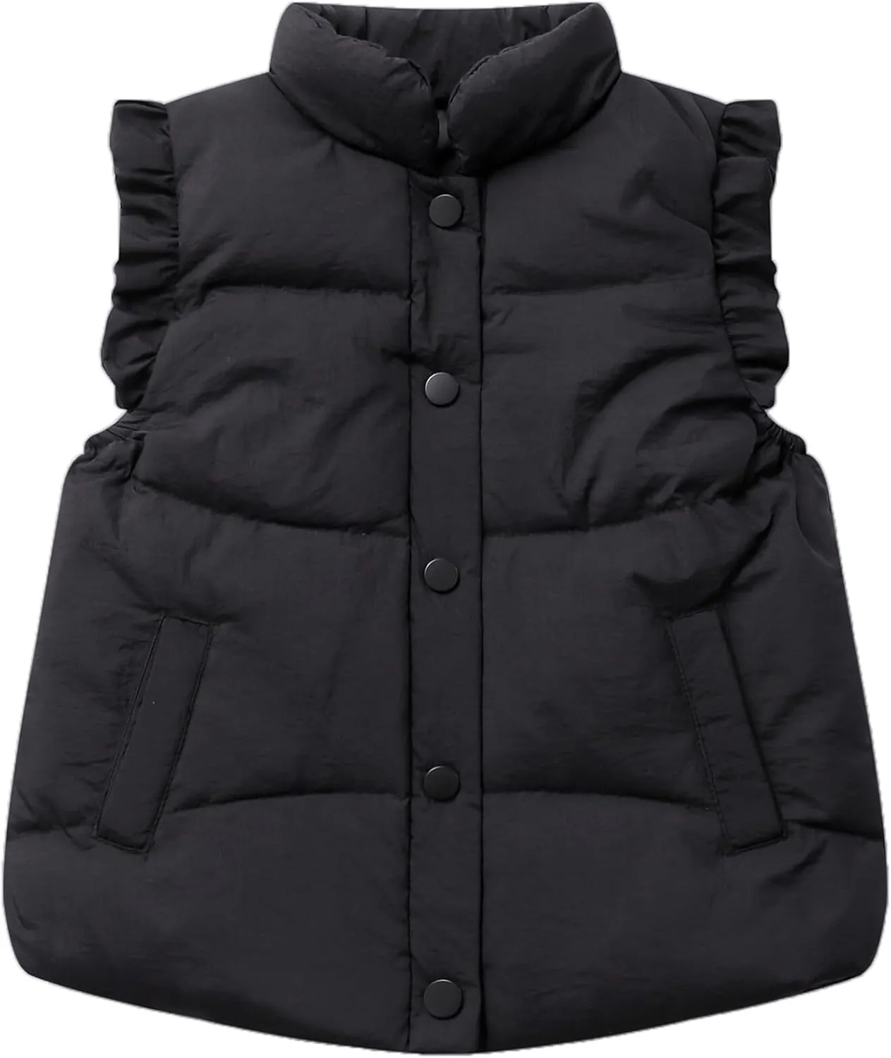 Happy Cherry Toddler Puffer Vest Coat Boys Girls Warm Down Waistcoat Outerwear Kids Fall Winter Sleeveless Jacket Gilet 2-9T