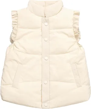 Happy Cherry Toddler Puffer Vest Coat Boys Girls Warm Down Waistcoat Outerwear Kids Fall Winter Sleeveless Jacket Gilet 2-9T
