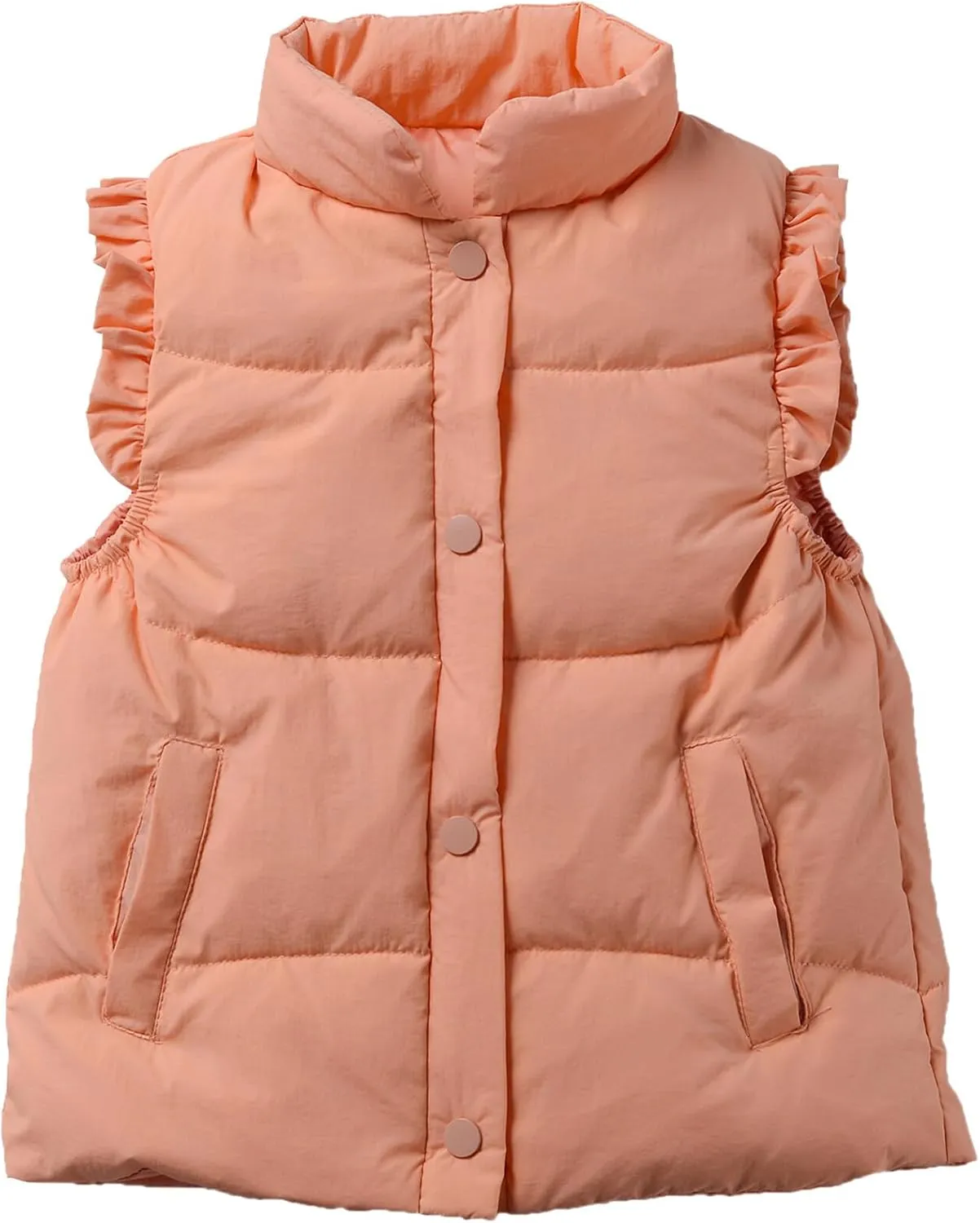 Happy Cherry Toddler Puffer Vest Coat Boys Girls Warm Down Waistcoat Outerwear Kids Fall Winter Sleeveless Jacket Gilet 2-9T