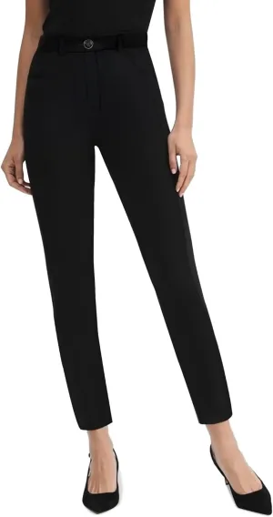 Houmous Work Pants Women Dress Skinny Leg Slacks 27"/29" Stretch Casual with Pockets Business Office Slim Trousers