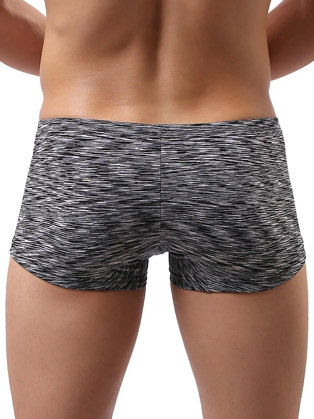 IKINGSKY Men's Pouch Boxer Briefs Stretch Shorts Underwear Colorful Bulge Trunk Underpanties