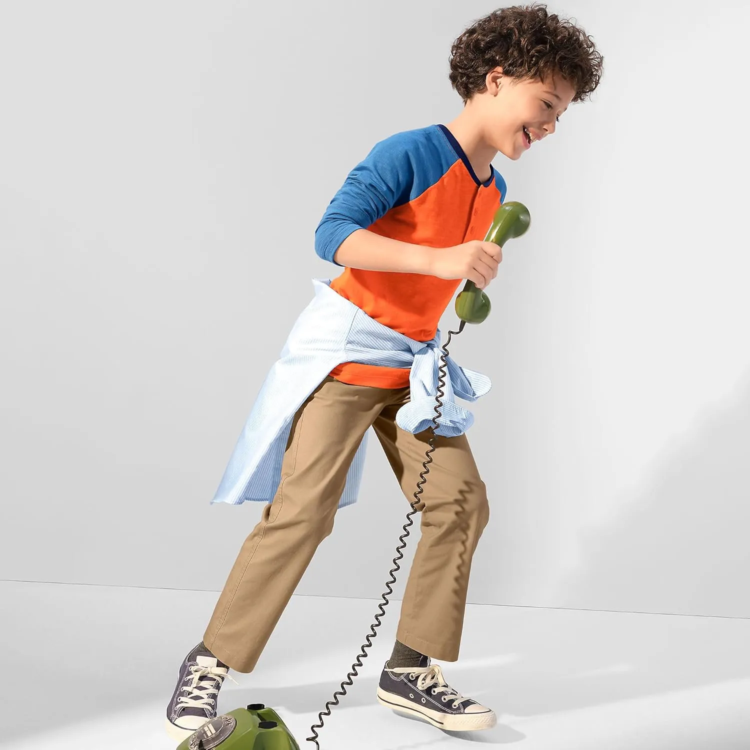 Lands' End Boys Iron Knee Pull On Pants