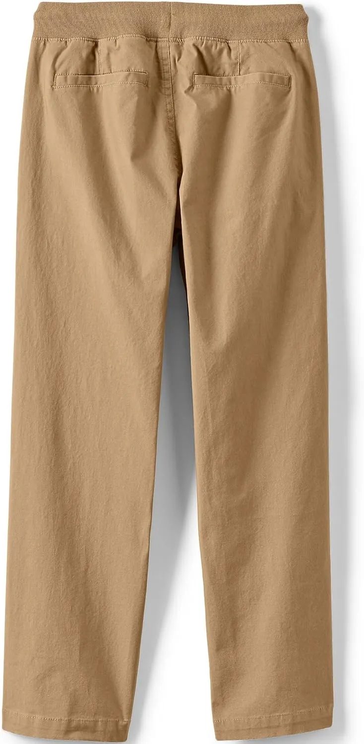 Lands' End Boys Iron Knee Pull On Pants