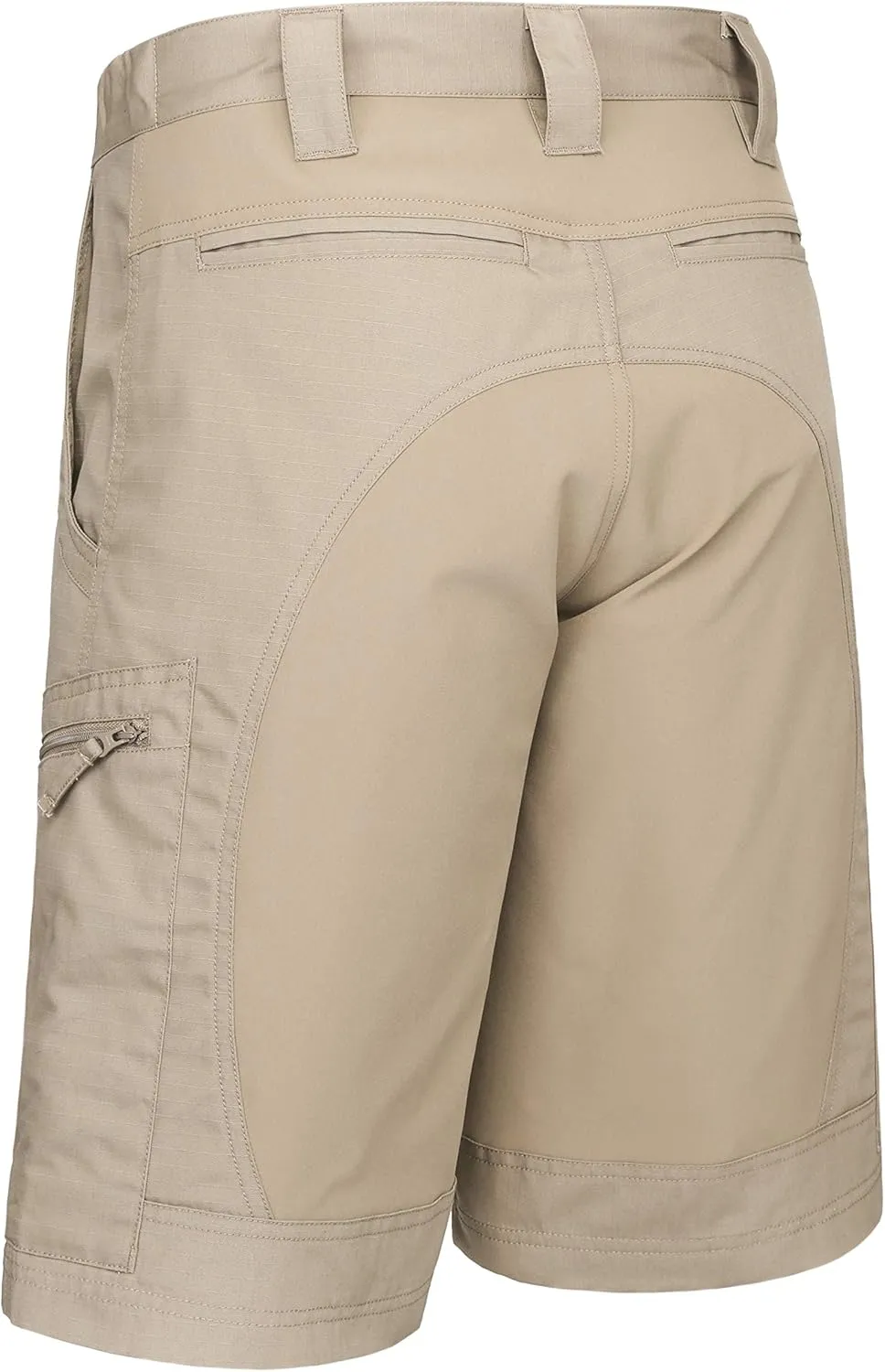 LAPG Men's Atlas STS Cargo Shorts, Men's Tactical Cargo Shorts with Zipper Pockets, Cargo Stretch Shorts for Men