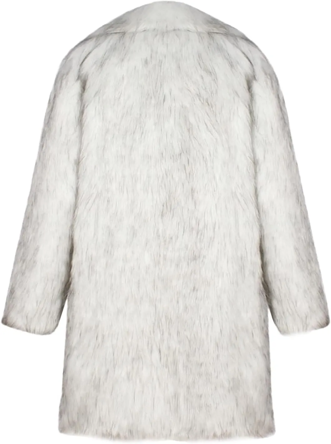 LCMTWX Men's Winter Thickened Warm Coats Solid Color Lapel Long Sleeve Coat Cardigan Plush Long Coat Mens Winter Coats