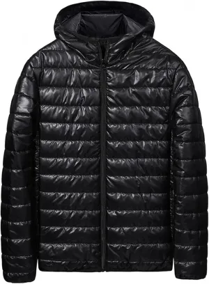 Lightweight Puffer Jacket for Men Winter Jackets Zip Padded Coat Packable Down Jacket Quilted Insulated Outerwear