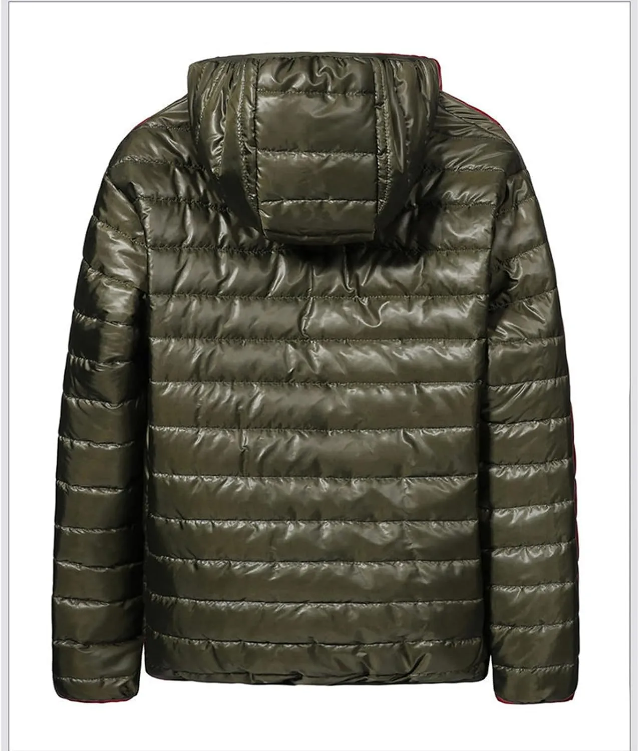 Lightweight Puffer Jacket for Men Winter Jackets Zip Padded Coat Packable Down Jacket Quilted Insulated Outerwear