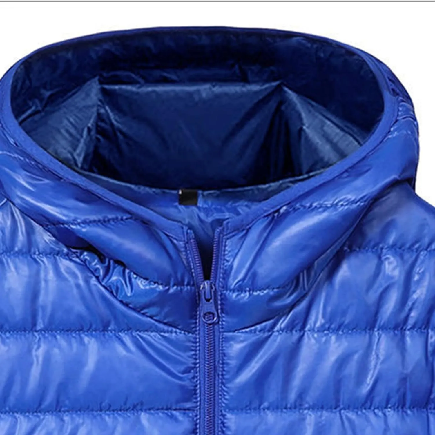 Lightweight Puffer Jacket for Men Winter Jackets Zip Padded Coat Packable Down Jacket Quilted Insulated Outerwear