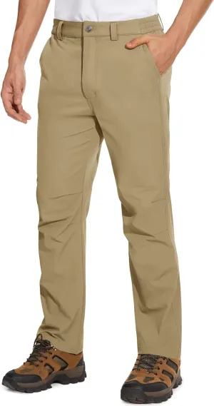 MAGCOMSEN Men's Golf Pants Stretch Fast Dry Lightweight Casual Hiking Pants with 3 Pockets