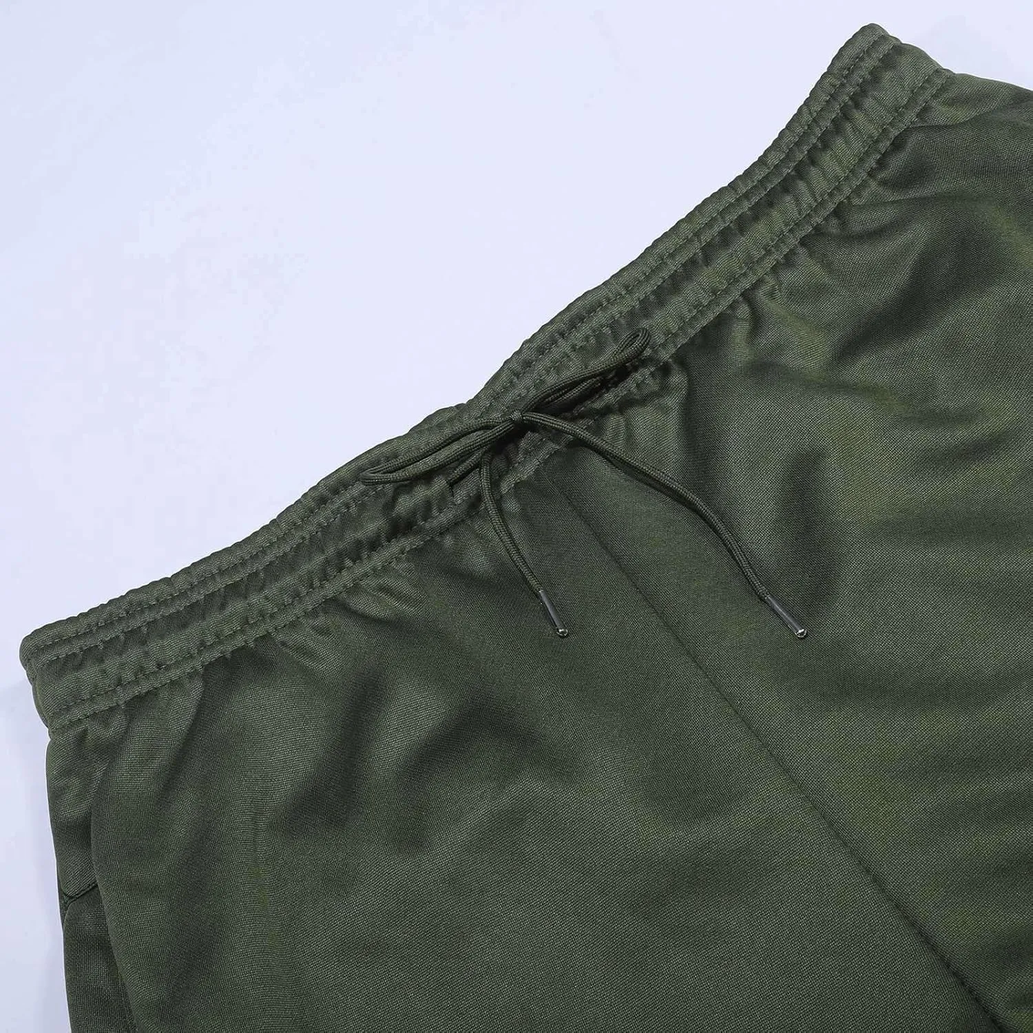 Men Cargo Pants Casual Work Hiking Pants Drawstring Elastic Waisted Loose Joggers Outdoor Straight Leg Sweatpants