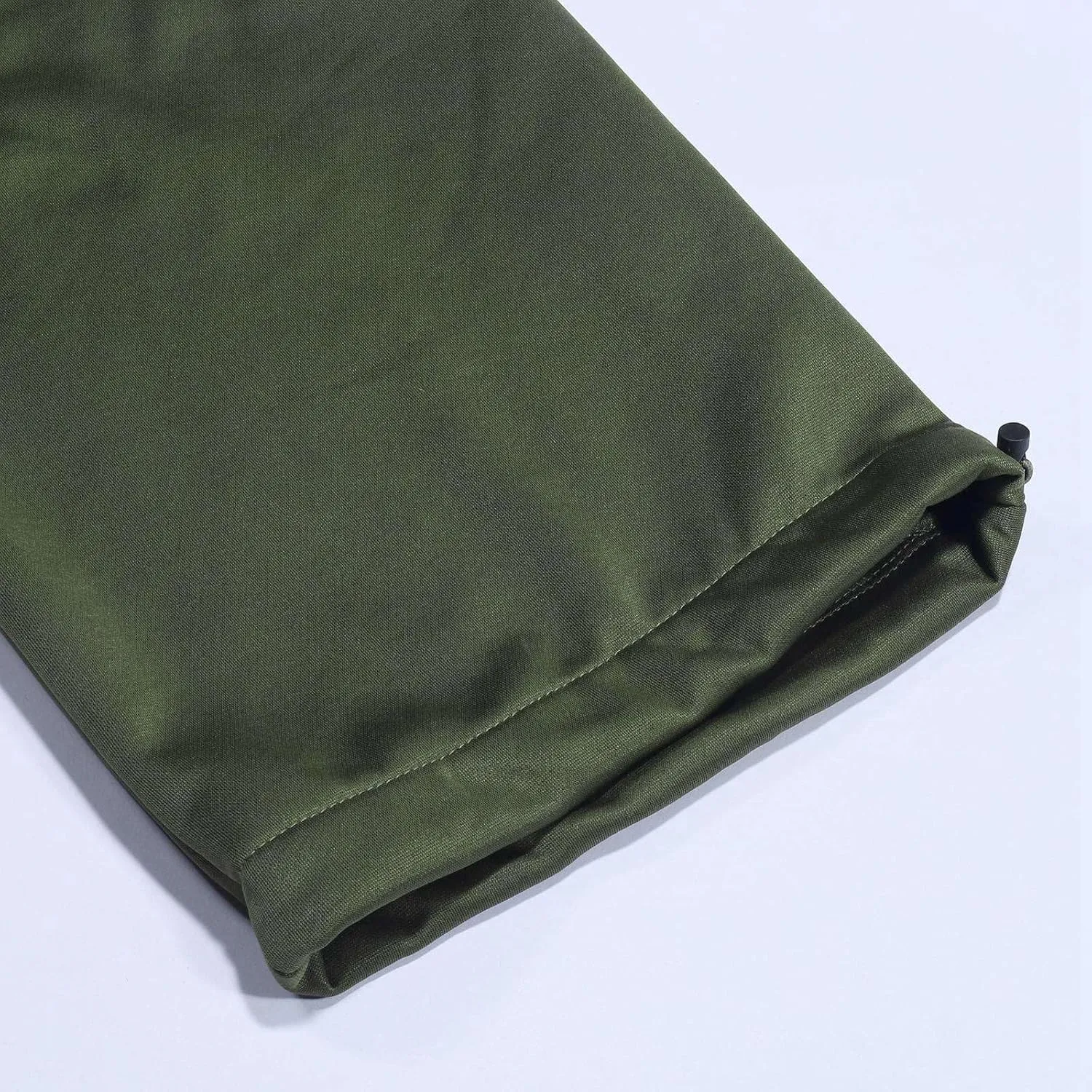 Men Cargo Pants Casual Work Hiking Pants Drawstring Elastic Waisted Loose Joggers Outdoor Straight Leg Sweatpants