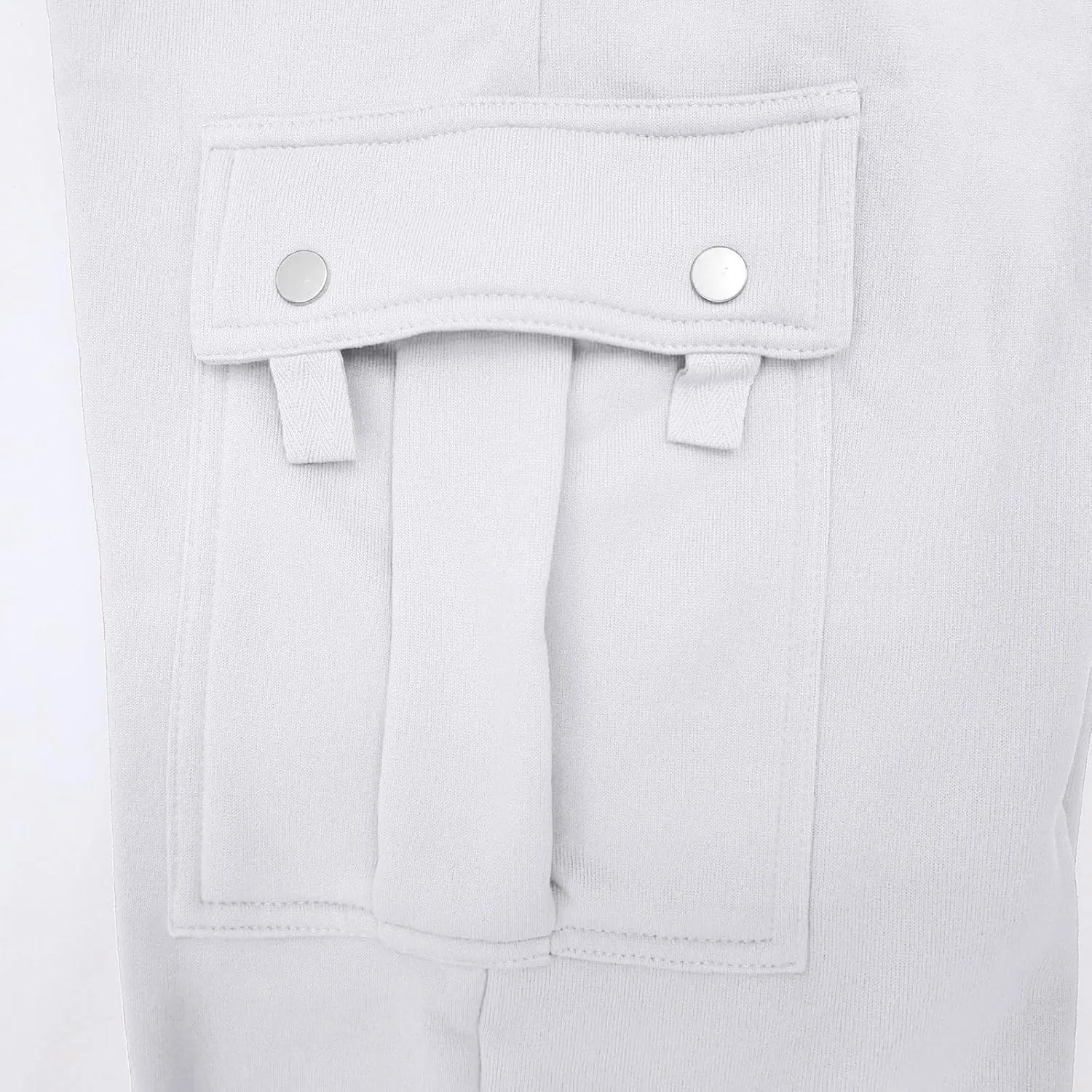 Men Cargo Pants Casual Work Hiking Pants Drawstring Elastic Waisted Loose Joggers Outdoor Straight Leg Sweatpants