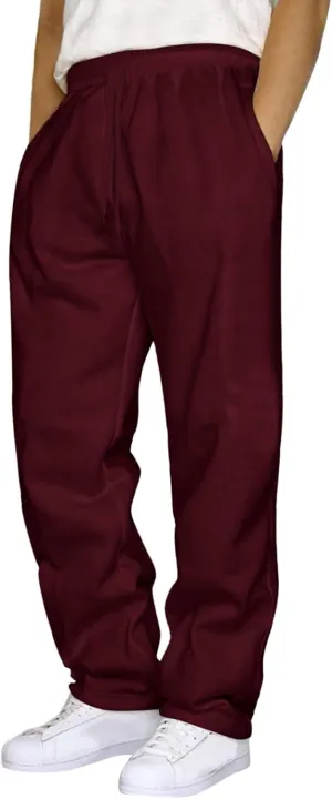 Men Cargo Pants Casual Work Hiking Pants Drawstring Elastic Waisted Loose Joggers Outdoor Straight Leg Sweatpants