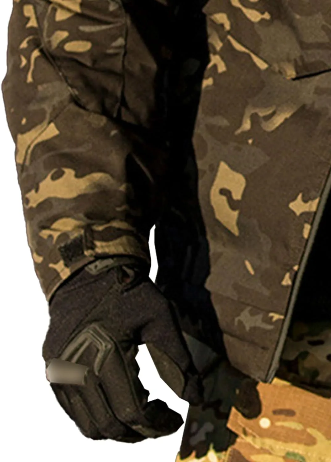 Men's Camouflage Hooded Jacket Outdoor Waterproof Soft Shell Tactical Jackets Camo Lightweight Outdoor Hiking Coat