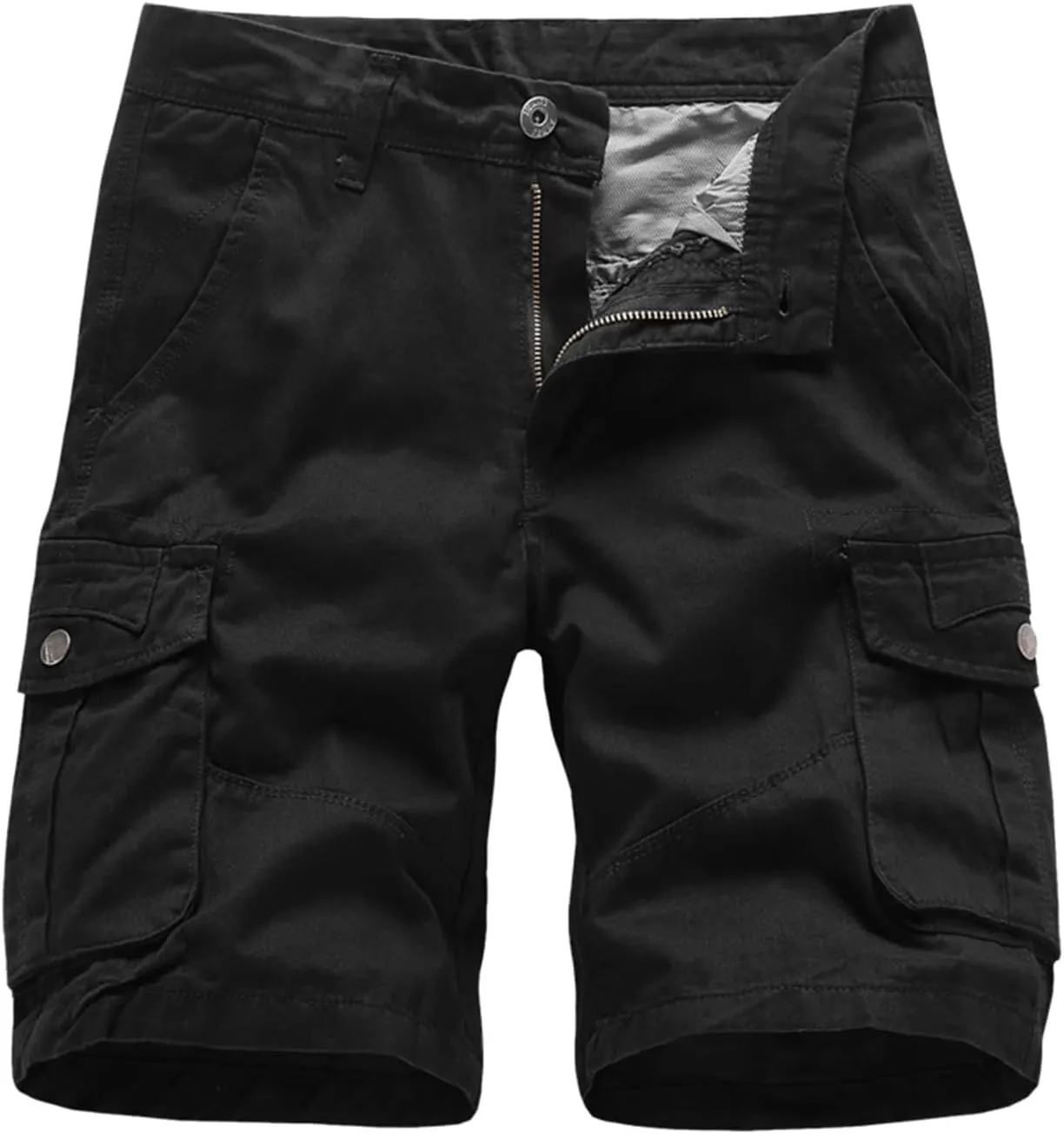 Men's Cargo Pants Elastic Waistband Chino Slim Skinny Men's Cargo Jeans Multi Pocketsmen's Cargo Jogger Pants Stretch