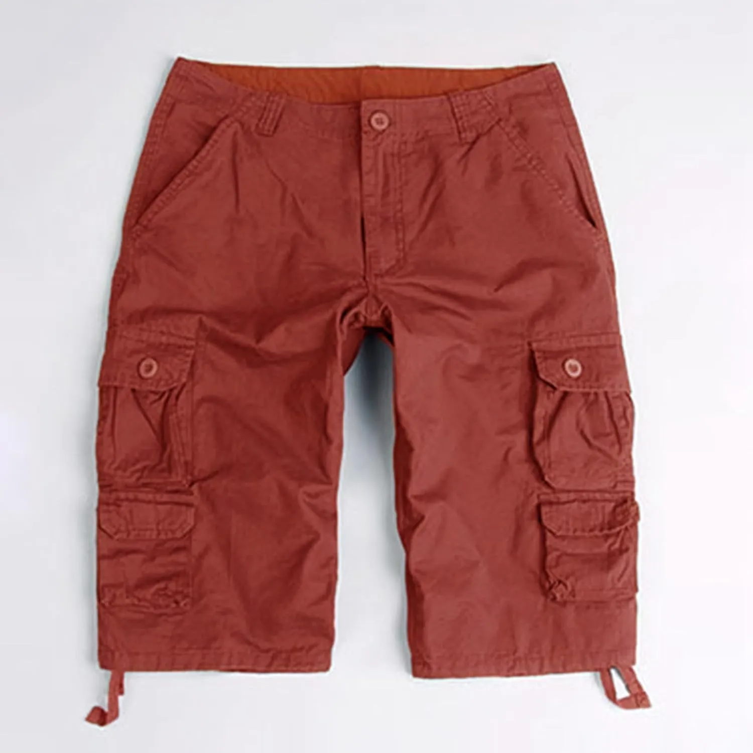 Men's Cargo Pants Multi-Pocket Zippered Slim Trousers Cargo Pants for Men Men Jogging Pants Cargo Pants Sports Pants