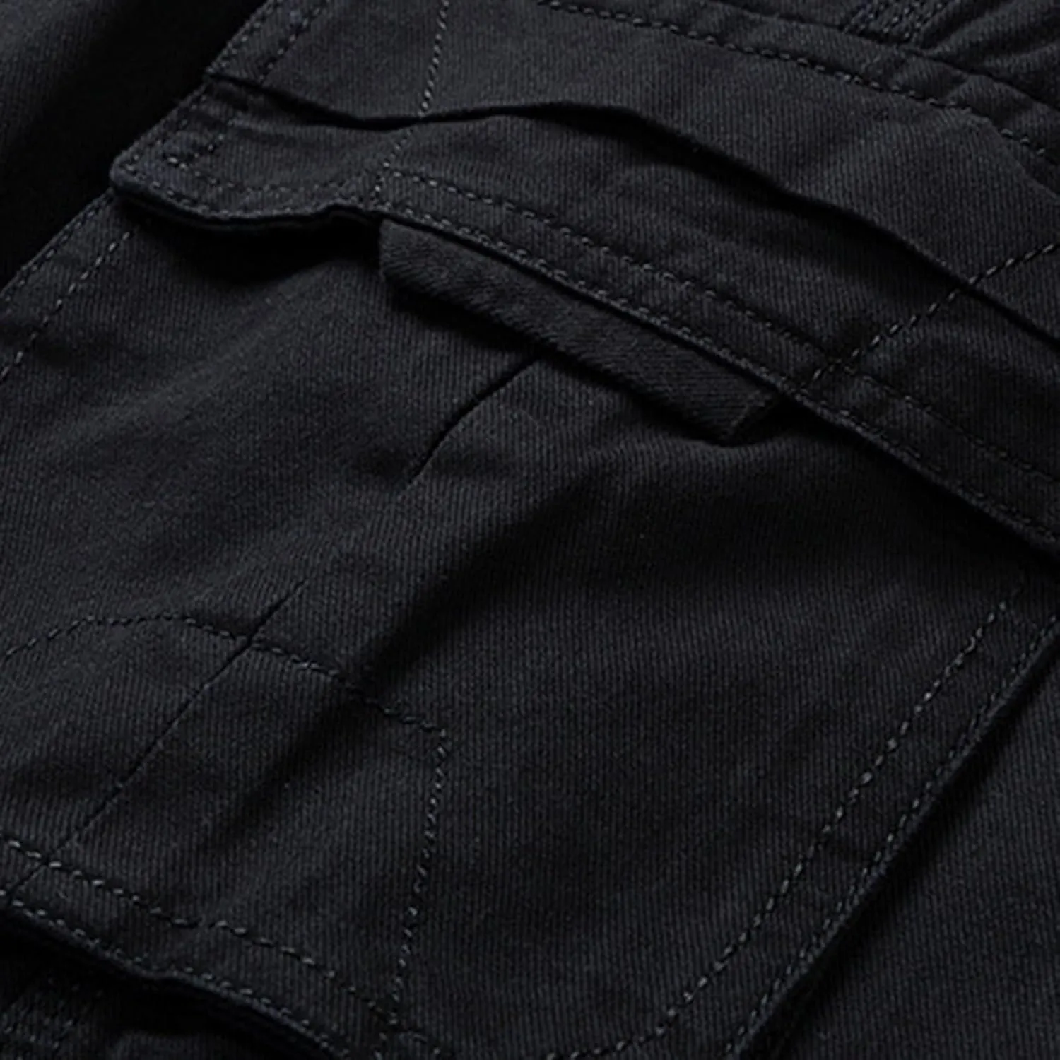 Men's Cargo Pants Multi-Pocket Zippered Slim Trousers Mens Cargos Men's Cargo Pants Men's Elastic Cargo Jogging Pants