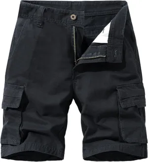 Men's Cargo Pants Multi-Pocket Zippered Slim Trousers Mens Cargos Men's Cargo Pants Men's Elastic Cargo Jogging Pants