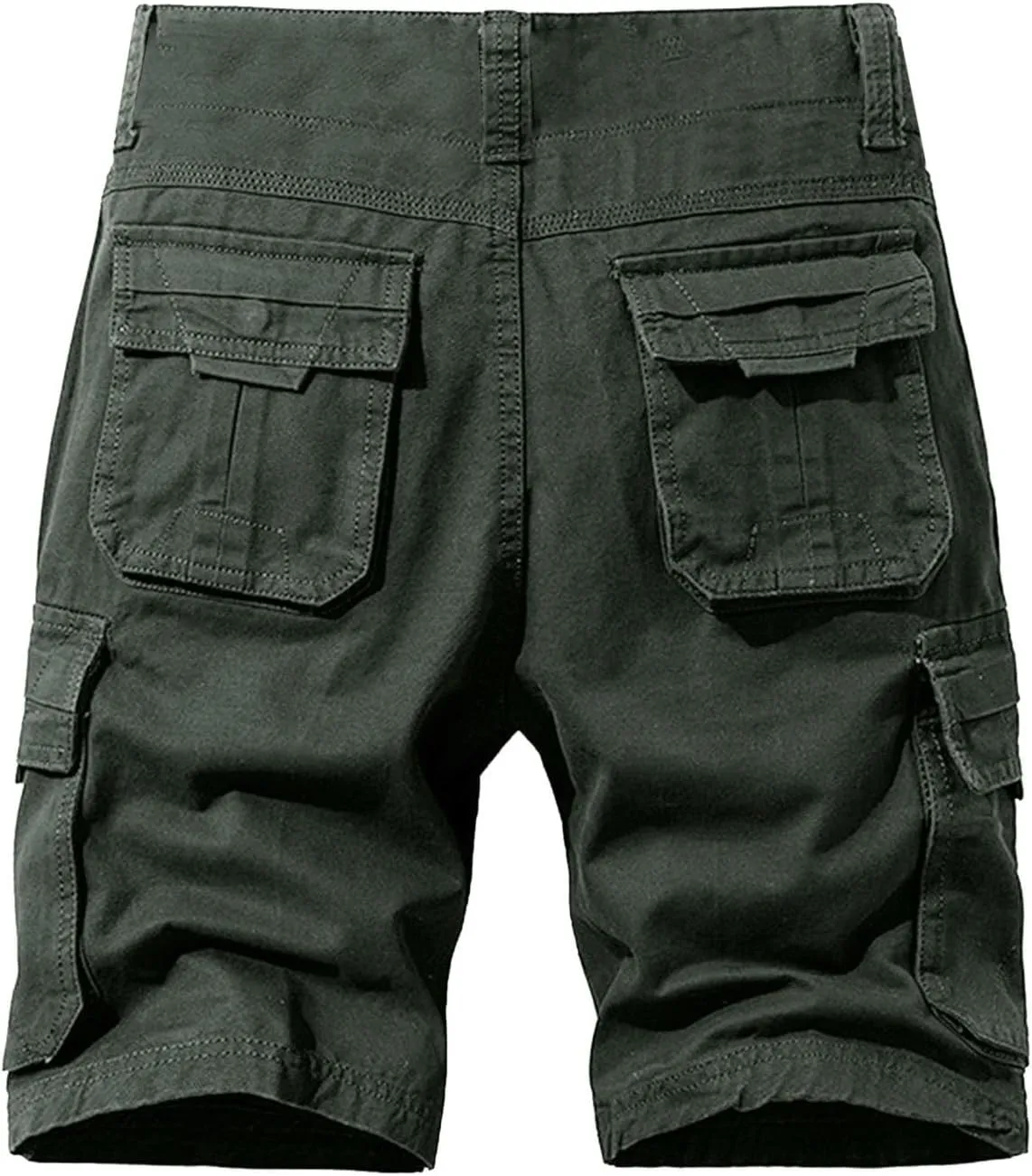 Men's Cargo Pants Multi-Pocket Zippered Slim Trousers Mens Cargos Men's Cargo Pants Men's Elastic Cargo Jogging Pants
