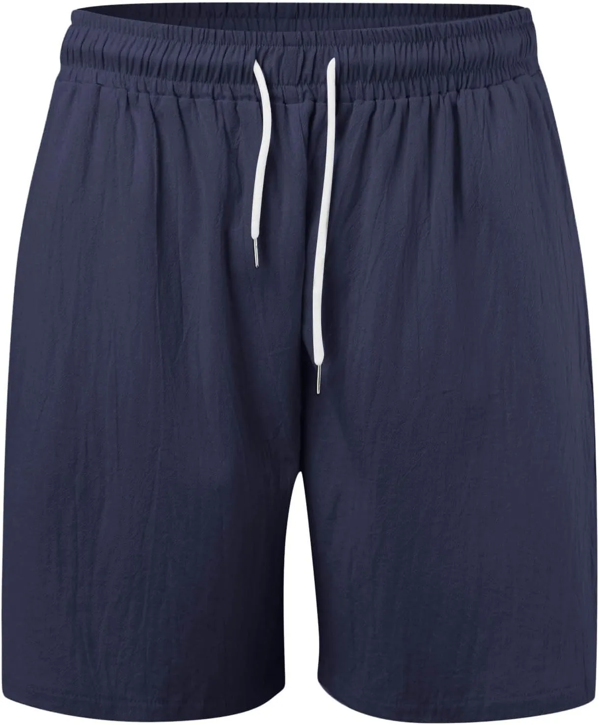 Mens Casual Shorts Stretch Waist Summer Beach Shorts with Pockets Lightweight Summer Hiking Work Shorts