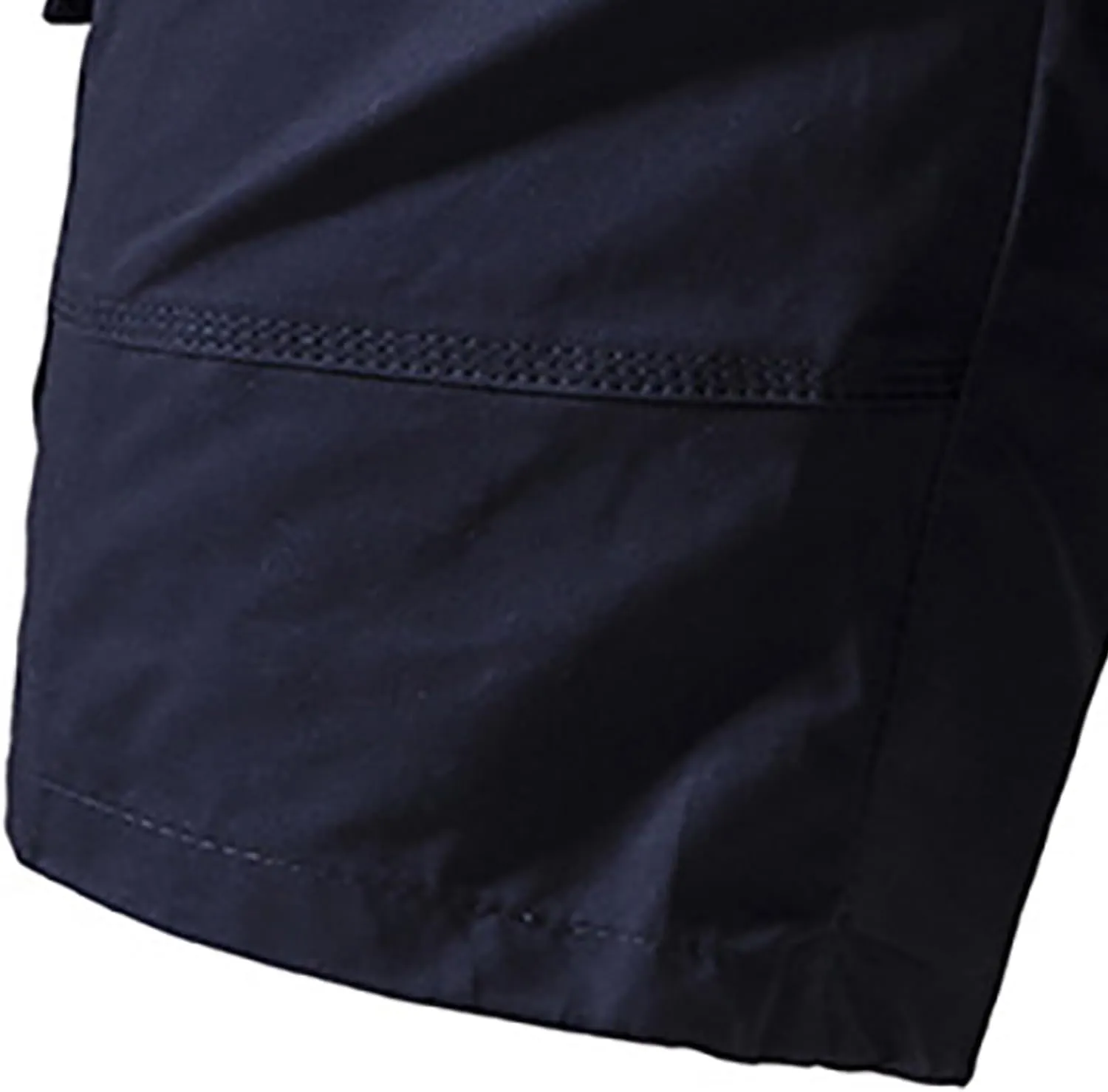 Mens Casual Twill Cargo Shorts 2025 Summer Cotton Elastic Waist Relaxed Fit Classic Cargo Stretch Shorts