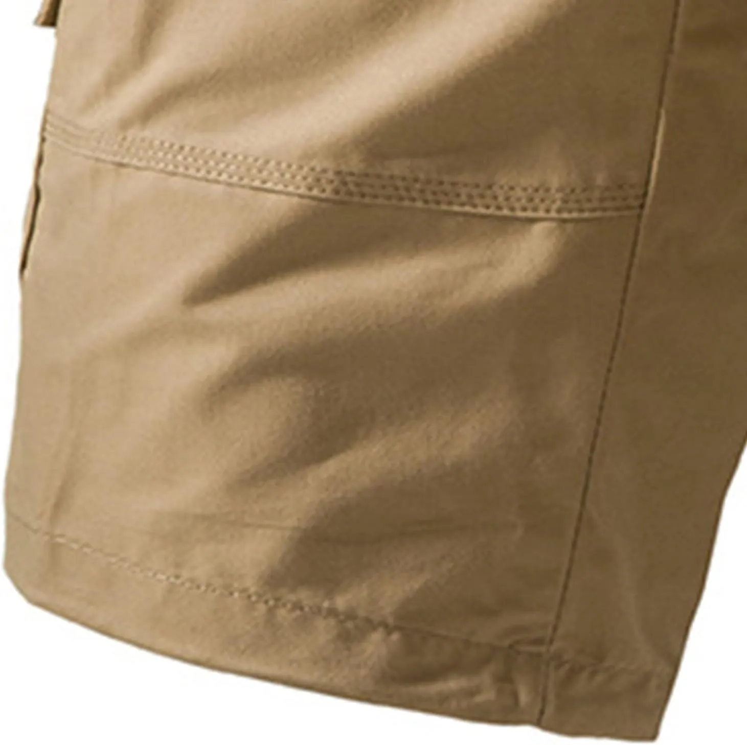 Mens Casual Twill Cargo Shorts 2025 Summer Cotton Elastic Waist Relaxed Fit Classic Cargo Stretch Shorts