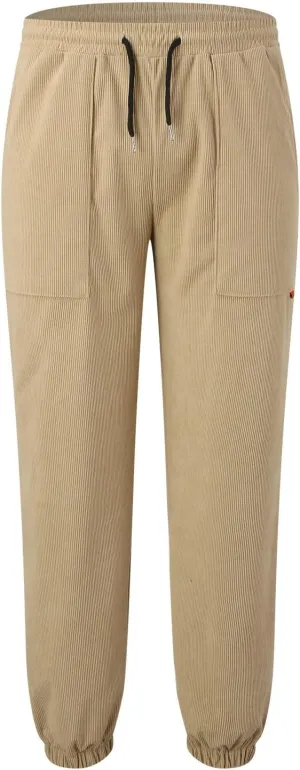 Mens Corduroy Vintage Cargo Sweatpants Long Solid Elastic Waist Casual Pants Hip Hop Harem Pants Fashion Corduroy