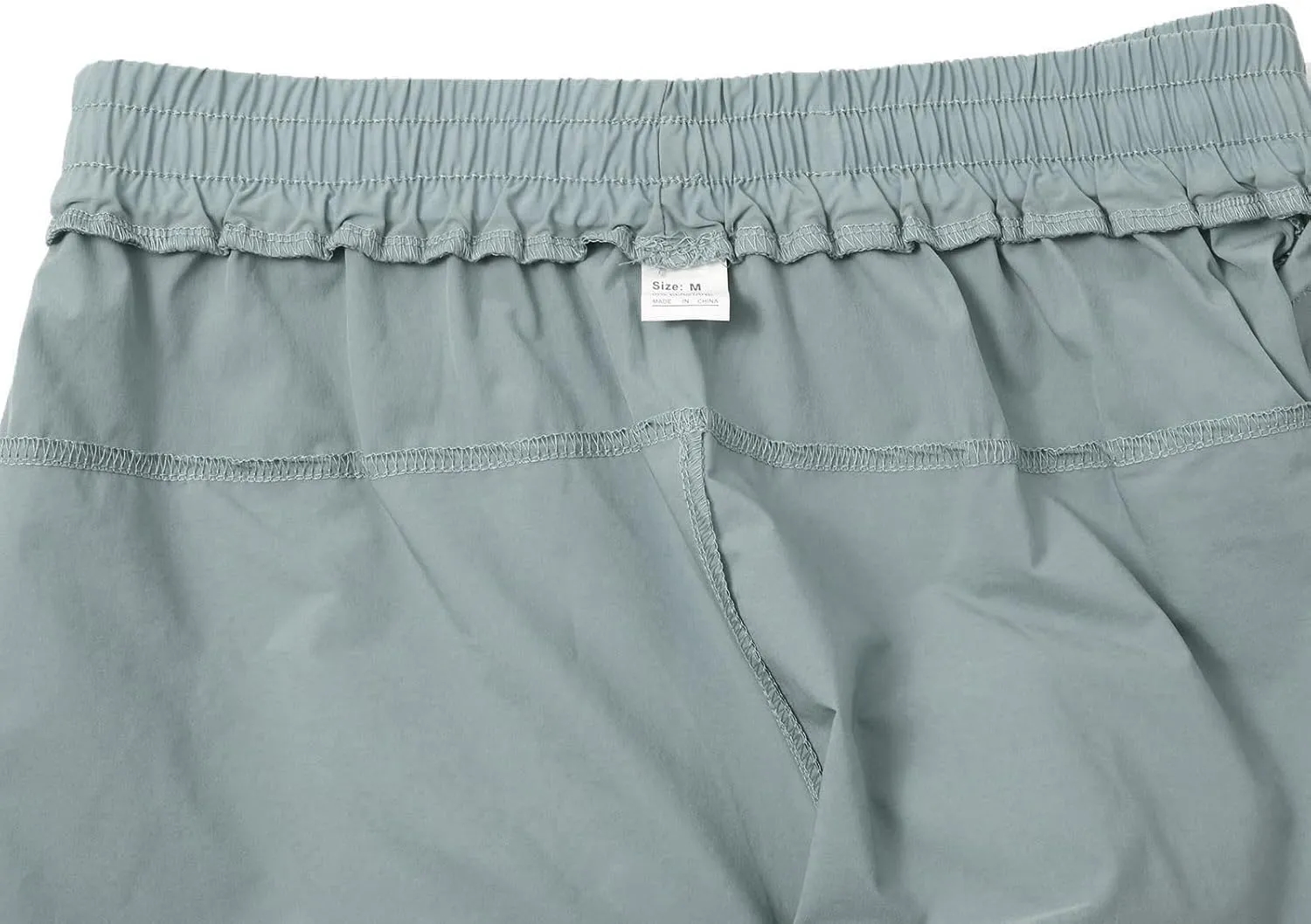 Mens Cotton Linen Classic Pants Elastic Classic Waist Lounge Beach Pants Summer Casual Straight Leg Dress Trousers