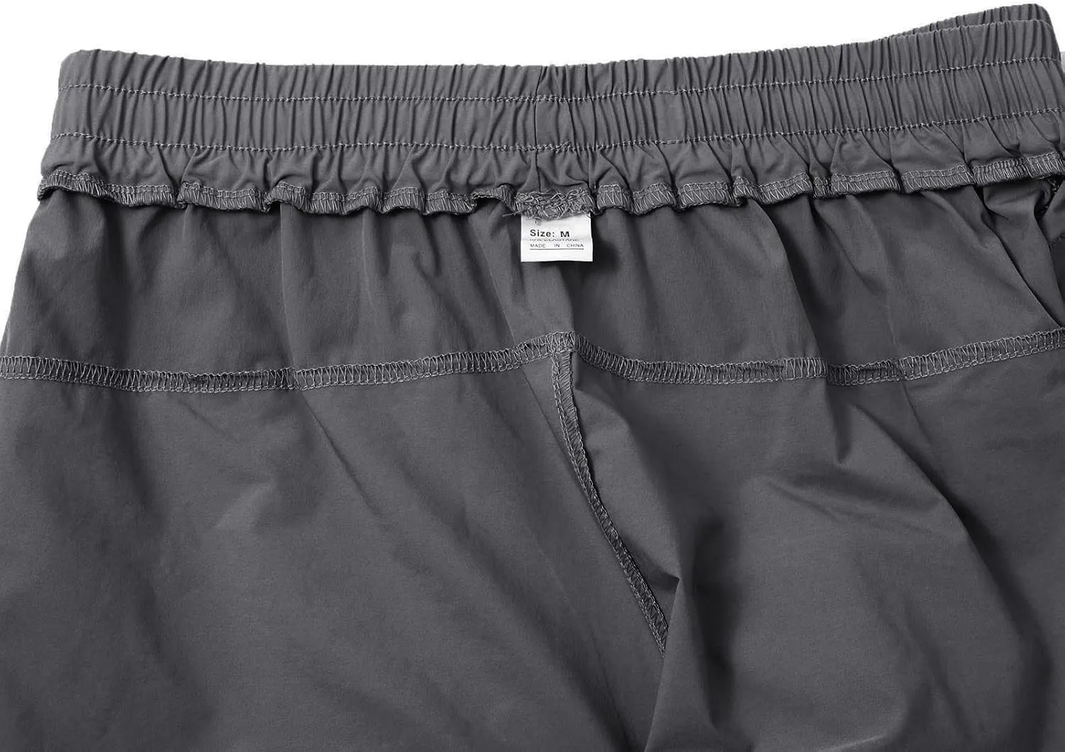 Mens Cotton Linen Classic Pants Elastic Classic Waist Lounge Beach Pants Summer Casual Straight Leg Dress Trousers